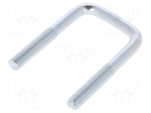 U-bolt; C; 1.25; steel; zinc; Thread len: 32mm; Int.width: 35mm DROMET D-CBTC..8..35..68