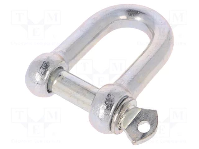 Dee shackle; steel; for rope; zinc; 16mm DROMET D-SK16