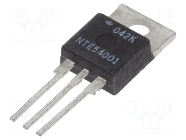 Thyristor; 400V; Ifmax: 55A; 35A; Igt: 40mA; TO220; THT; Ifsm: 550A NTE Electronics NTE54001