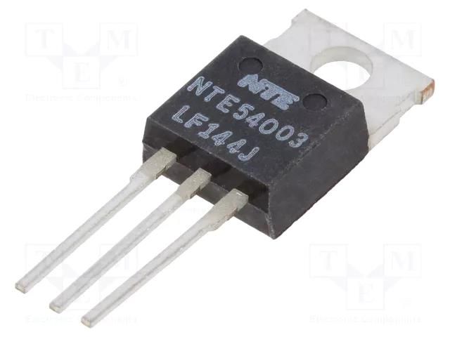 Thyristor; 800V; Ifmax: 55A; 35A; Igt: 40mA; TO220; THT; Ifsm: 550A NTE Electronics NTE54003