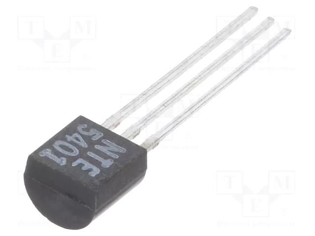 Thyristor; 60V; Ifmax: 0.8A; Igt: 0.2mA; TO92; THT; bulk; Ifsm: 8A NTE Electronics NTE5401
