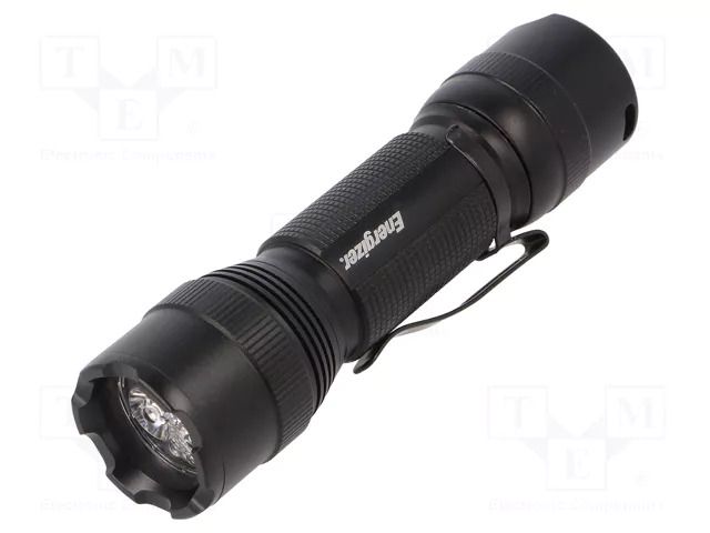 Torch: LED tactical; waterproof; 70lm; 2h; black ENERGIZER TACTICAL