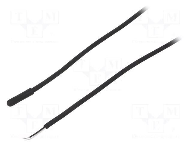 Sensor: temperature; NTC; 10kΩ; Body dim: Ø5x20mm; -40÷105°C; 1.5m TEWA TEMPERATURE SENSORS TT0210KC81DT105