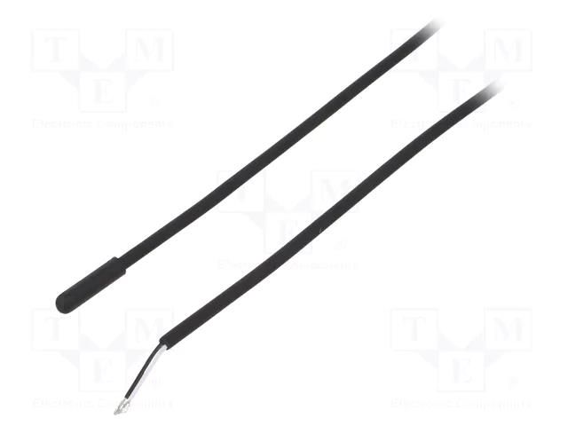 Sensor: temperature; Pt1000; 1kΩ; cl.B; Body dim: Ø5x20mm; IP68 TEWA TEMPERATURE SENSORS TT02PT1000B1DT105