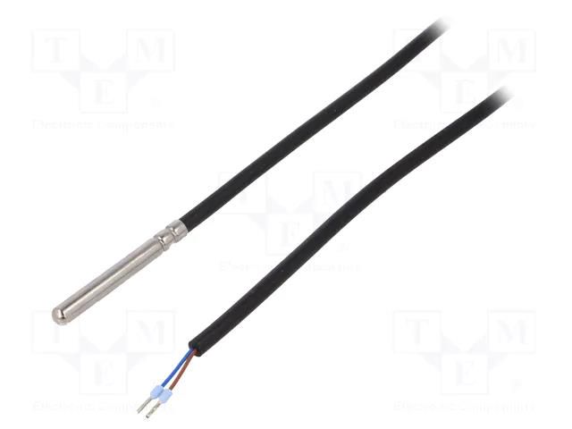 Sensor: temperature; NTC; 10kΩ; Body dim: Ø6x50mm; -40÷200°C; 1.5m TEWA TEMPERATURE SENSORS TT4MG10KC8T200