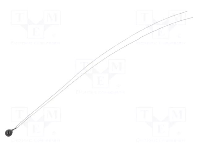 NTC thermistor; 100kΩ; THT; 4260K; -40÷125°C; ±0,2°C TEWA TEMPERATURE SENSORS TTS-100KC6-BG
