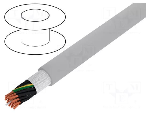 Wire: control cable; ÖLFLEX® FD CLASSIC 810; 18G0.5mm2; PVC; grey LAPP CL-FD810-18G0.5