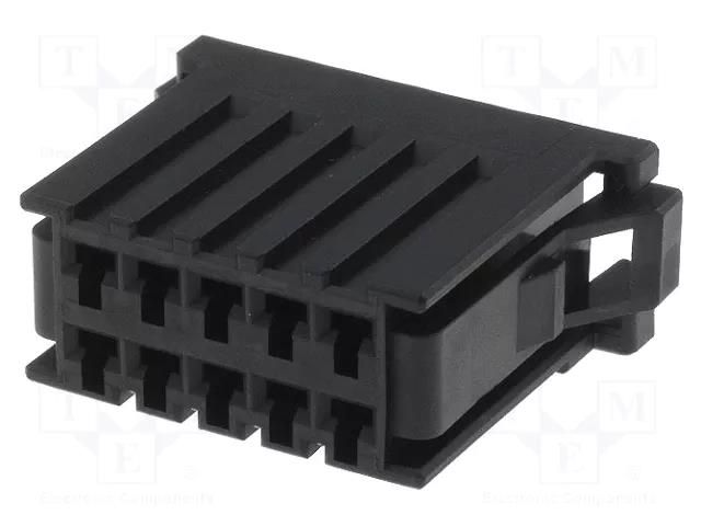 Connector: wire-board; plug; female; PIN: 10; Dynamic D-3100D; 10A TE Connectivity 178289-5