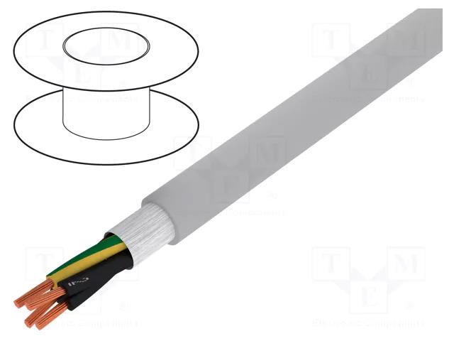 Wire: control cable; ÖLFLEX® FD CLASSIC 810; 4G1mm2; PVC; grey LAPP CL-FD810-4G1