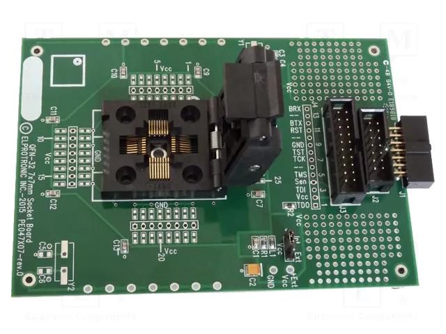 Adapter: IDC14-QFP32; Interface: cJTAG,JTAG; IDC14,IDC20 ELPROTRONIC PE047X07