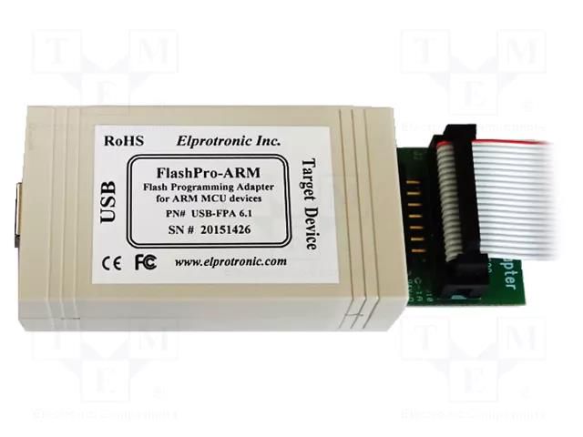 Programmer: microcontrollers; USB; 14pin,USB B ELPROTRONIC GP-ARM-1V