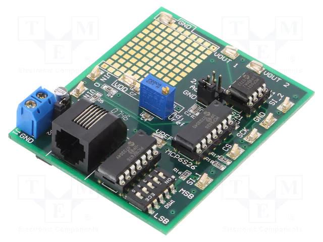 Dev.kit: Microchip MICROCHIP TECHNOLOGY MCP6S2XEV