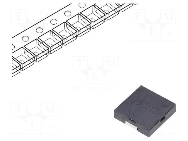 Sound transducer: piezo signaller; without built-in generator Cre-sound Electronics LPT1230S-HL-03