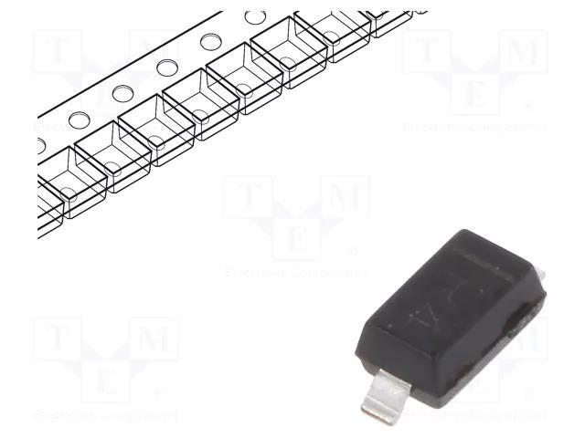 Diode: Schottky switching; SOD123; SMD; 40V; 500mA; reel,tape MICRO COMMERCIAL COMPONENTS MBR0540-TP