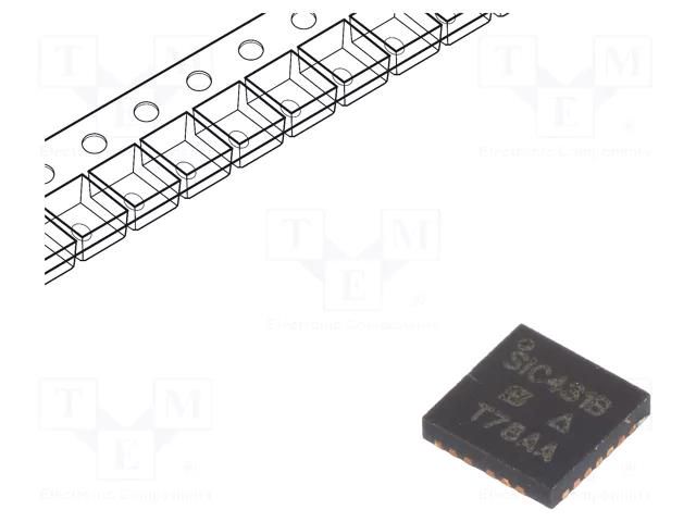 IC: PMIC; POL converter; Uin: 4.5÷24VDC; Uout: 0.6÷20VDC; MLP24 VISHAY SIC431BED-T1-GE3