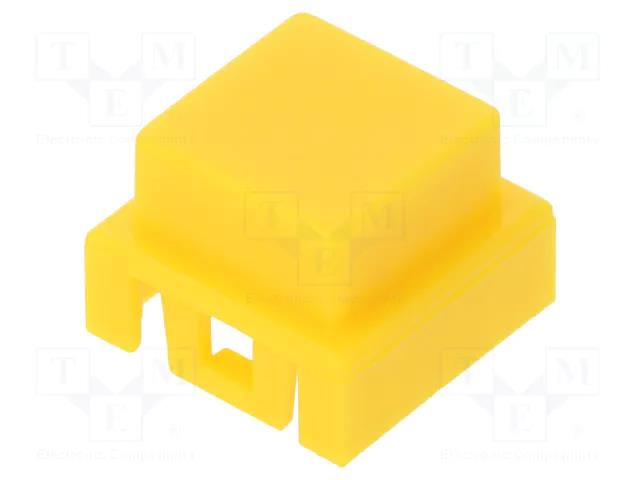 Button; yellow C&K BTNK0130