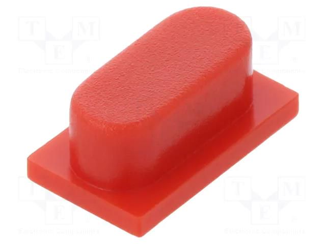 Button; red C&K BTNK0340