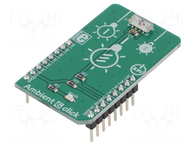 Click board; prototype board; Comp: VEML7700; lighting sensor MIKROE MIKROE-3444