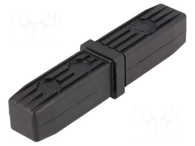 Mounting coupler; for profiles; polyamide; -30÷100°C; I: 50mm ELESA+GANTER STC.20-1A-2W-C9
