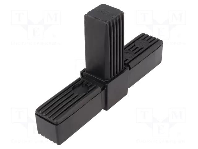 Mounting coupler; for profiles; polyamide; -30÷100°C; I: 76mm ELESA+GANTER STC.25-2A-3W-C9