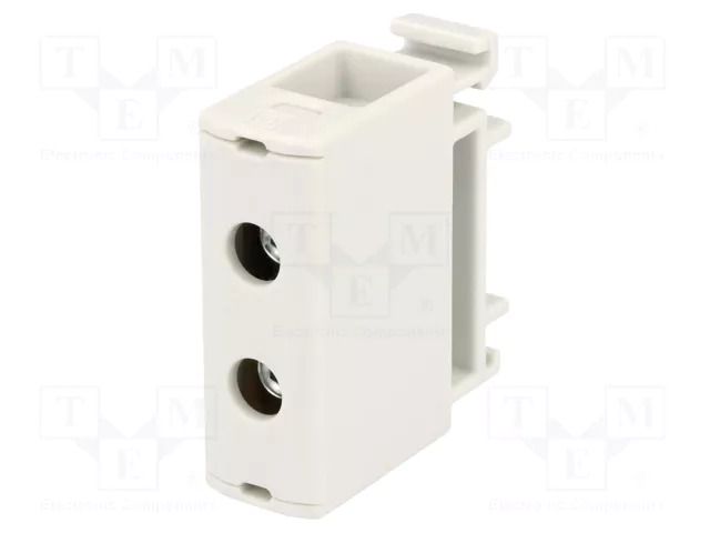 Splice terminal: rail; 135A; 1kV; screw terminal; grey; polyamide OUNEVA T021035