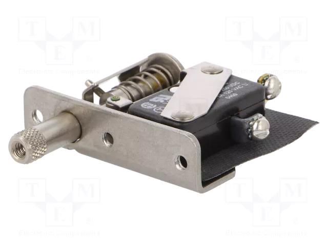 Switch: door; Pos: 2; SPDT; 15A/250VAC; Leads: connectors; on panel HONEYWELL 13AC1