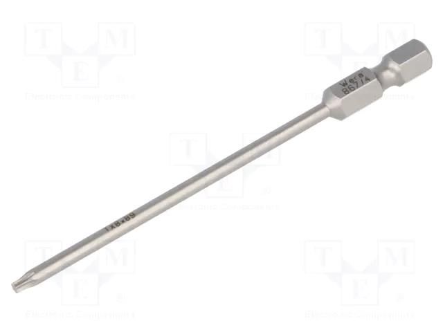 Screwdriver bit; Torx®; TX08; Overall len: 89mm WERA WERA.867/4Z/8/89