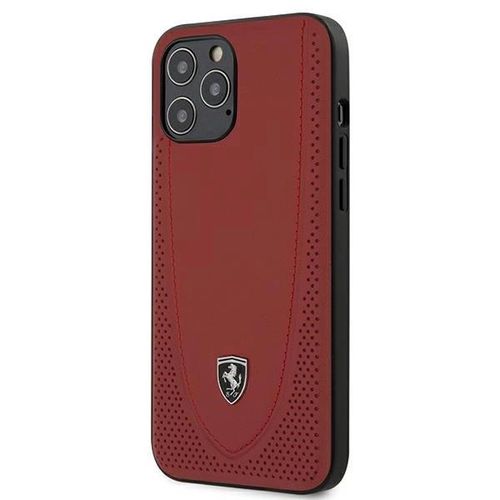 Ferrari FEOGOHCP12LRE iPhone 12 Pro Max 6.7&quot; red/red hardcase Off Track Perforated, Ferrari 3700740479285 3700740479285