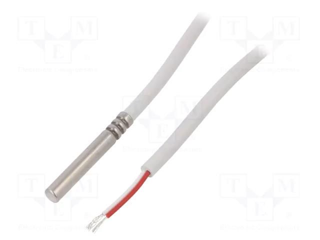 Sensor: temperature; Pt100; cl.B; Body dim: Ø5.7x28mm; plug-in DANFOSS 084Z6032