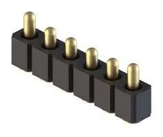SPRING LOADED CONNECTOR, HEADER, 6POS 811-22-006-30-022101