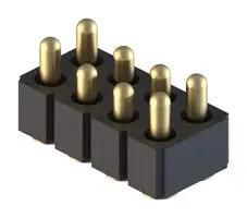 SPRING LOADED CONNECTOR, HEADER, 8POS 813-22-008-30-022101