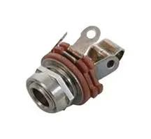 PHONO AUDIO CONNECTOR, JACK, 1/4", PANEL 12AW07