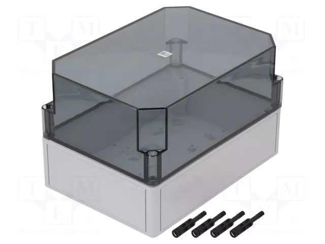 Enclosure: multipurpose; X: 180mm; Y: 254mm; Z: 165mm; PK; light grey RITTAL RITTAL-9522100