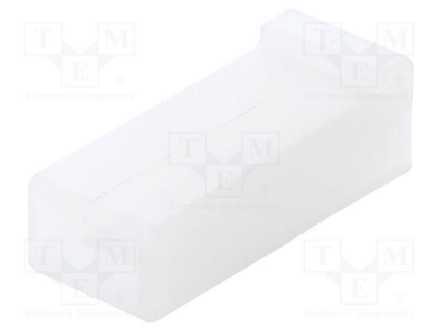 Terminals cover; female; ways: 1; natural; FASTIN-FASTON TE Connectivity 480054-3
