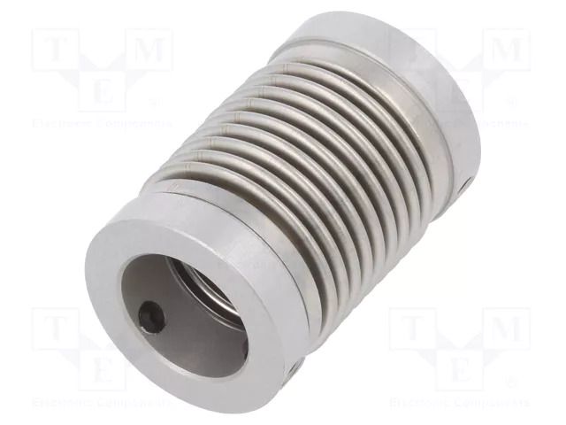 Coupling; Ø1: 12mm; Ø2: 12mm; aluminium,stainless steel; -30÷120°C KÜBLER 8.0000.1102.1212