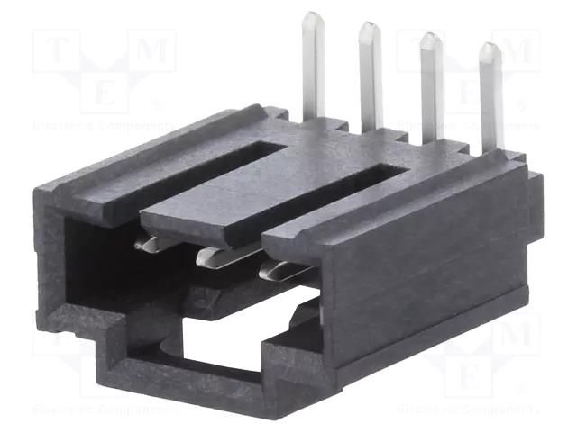 Connector: wire-board; socket; male; PIN: 4; SL; angled 90°; THT MOLEX MX-171974-0004