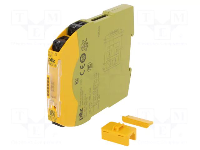 Module: extension; Usup: 24VDC; IN: 1; OUT: 3; for DIN rail mounting PILZ PZ-750108