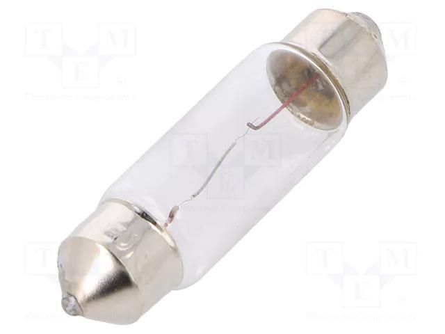 Filament lamp: automotive; SV8,5s; transparent; 12V; 5W; VISIONPRO ELTA EB0239TB