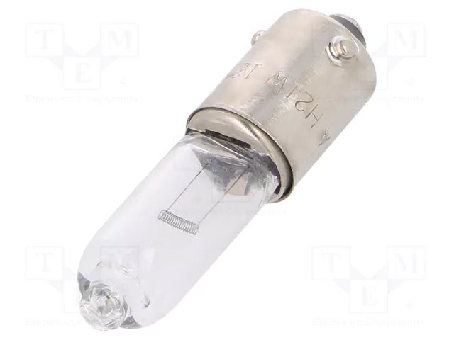 Filament lamp: automotive; BAY9S; transparent; 12V; 21W; VISIONPRO ELTA EB0436SB