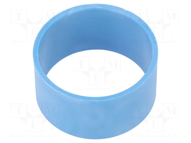 Bearing: sleeve bearing; Øout: 36mm; Øint: 32mm; L: 20mm; blue IGUS A181SM-3236-20