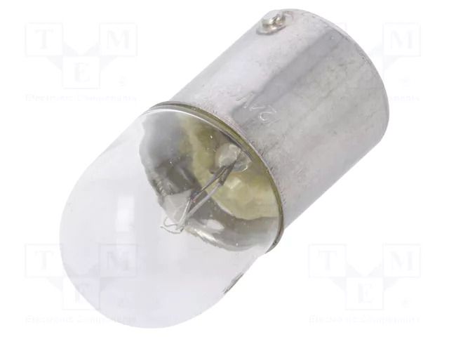 Filament lamp: automotive; BA15S; transparent; 24V; 5W; VISIONPRO ELTA EB0149TB