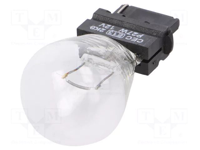 Filament lamp: automotive; W2,5x16d; transparent; 12V; 27W ELTA EB0182TB
