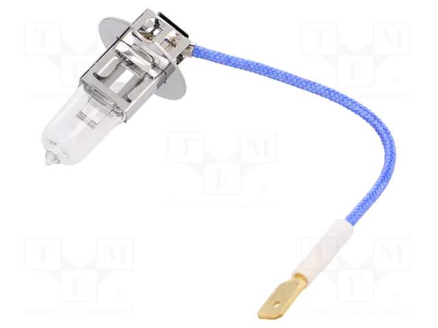 Filament lamp: automotive; PK22s; transparent; 12V; 55W; VISIONPRO ELTA EB0453SB