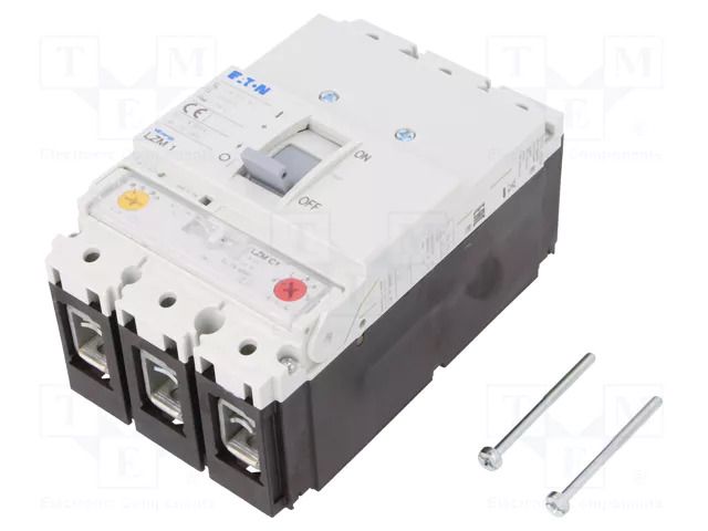 Power breaker; Poles: 3; screw type; Inom: 125A; IP20; -25÷70°C EATON ELECTRIC LZMC1-A125-I