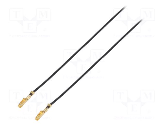 Cable; Pico-Lock female; Len: 150mm; 30AWG; Contacts ph: 1.5mm MOLEX MX-79758-1005