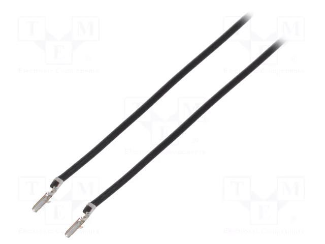 Cable; CLIK-Mate female; Len: 300mm; 28AWG; Contacts ph: 1.25mm MOLEX MX-79758-1013