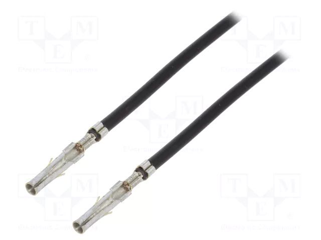 Cable; Standard .062" female; 0.3m; 18AWG MOLEX MX-79758-2036