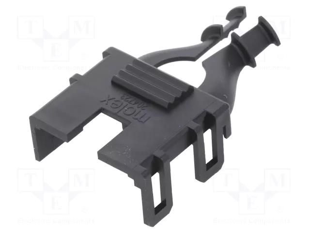 Cable hood and fastener; male,female; PIN: 10; 2x5; Mini-Fit Jr. MOLEX MX-204723-0010