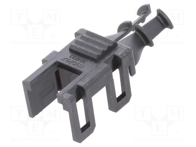 Cable hood and fastener; male,female; PIN: 4; 2x2; Mini-Fit Jr. MOLEX MX-204723-0004
