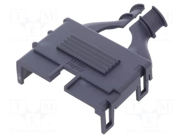 Cable hood and fastener; female; PIN: 12; 2x6; Type: Glow-Wire MOLEX MX-200122-0112